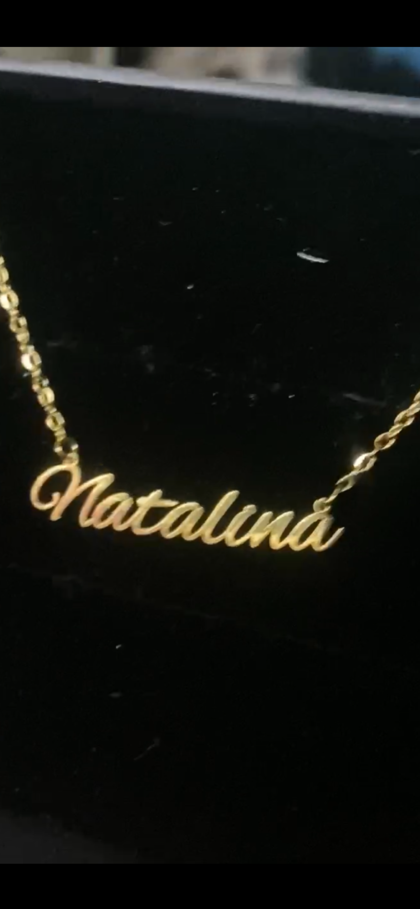 CUSTOM CURSIVE NAME NECKLACE