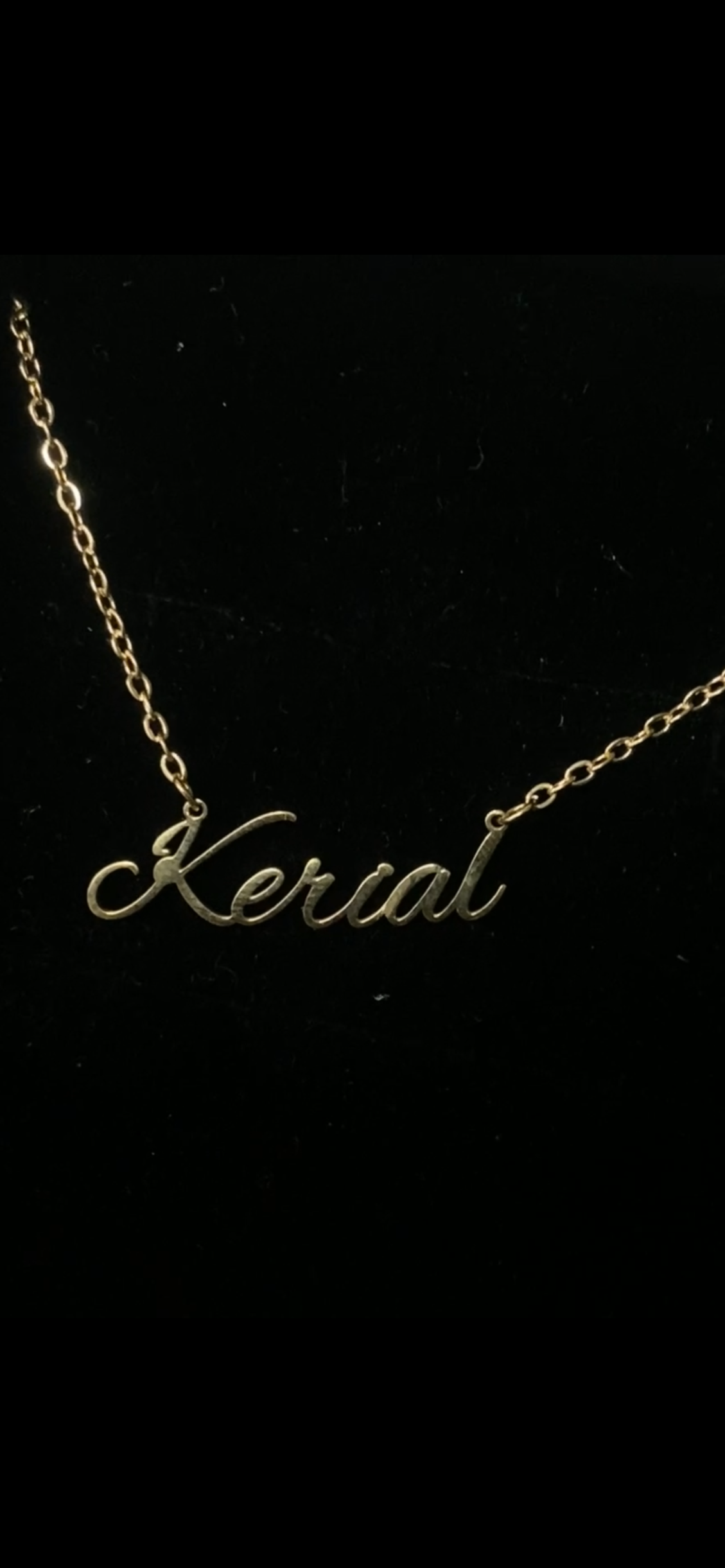 CUSTOM CURSIVE NAME NECKLACE